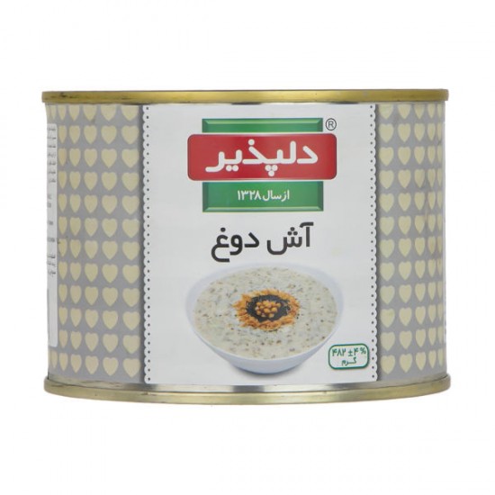 کنسرو آش دوغ دلپذير 482 گرمي