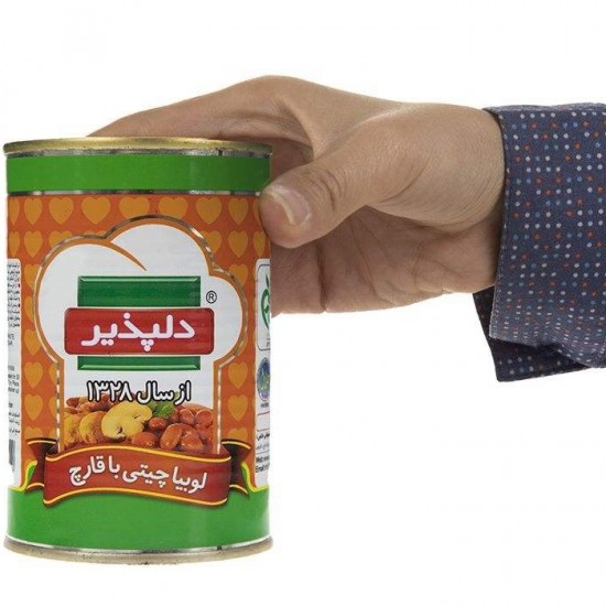 لوبيا چيتي با قارچ دلپذير 420 گرمي