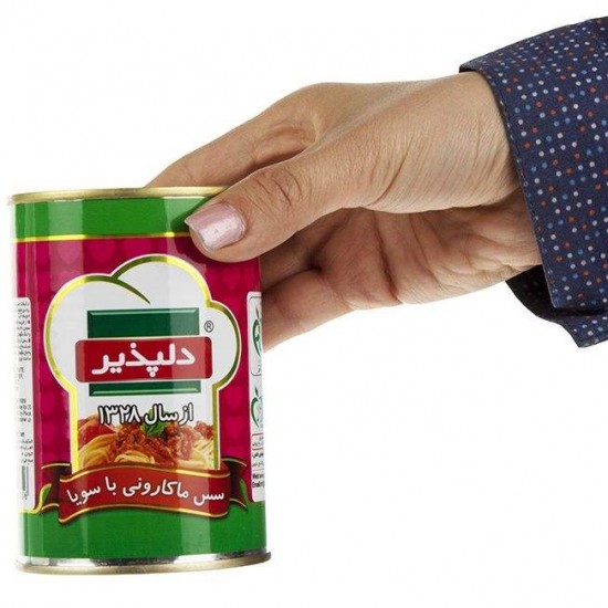 سس ماکاروني با سويا دلپذير 400 گرمي