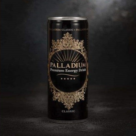 نوشابه انرژي زا لاکچري PALLADIUM حجم 250 ميلي ليتري