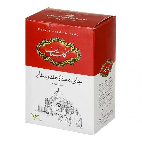 چاي ممتاز هندوستان گلستان 100 گرمي