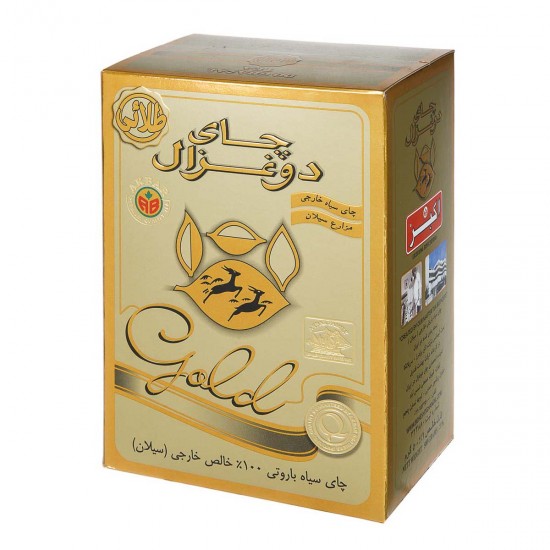چاي سياه باروتي زرين سيلان دوغزال 500 گرمي