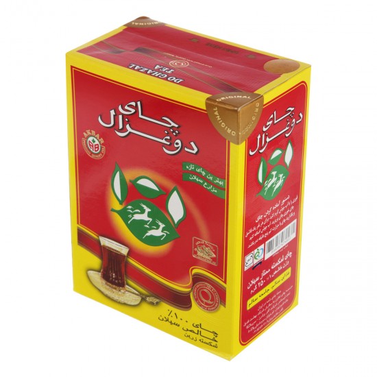 چاي سياه خارجي سيلان دوغزال ساده 250 گرمي