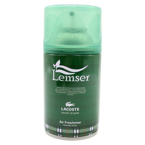 https://mrtahvil.com/اسپري خوشبو کننده هواي لمسر رايحه LACOSTE حجم 250 ميلي ليتر