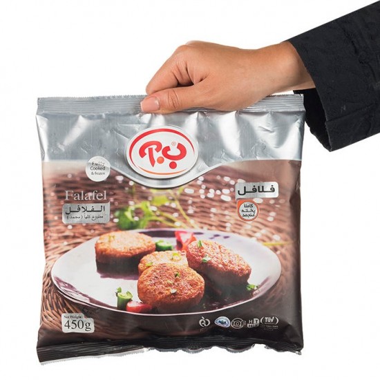 فلافل منجمد ب.آ 450 گرمي
