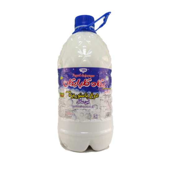 دوغ پاستوريزه گازدار طعم دار پگاه گلپايگان 3.5 ليتري
