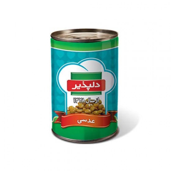 کنسرو عدسي دلپذير 420 گرمي