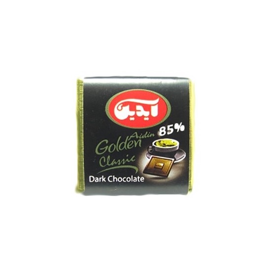 شکلات تابلت تلخ 78% آيدين 25 گرمي