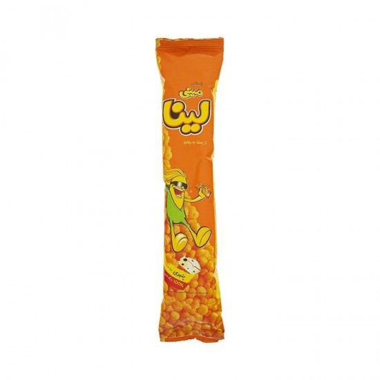 ميني اسنک  توپي پنيري لينا 25 گرمي