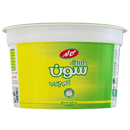 ماست همزده کم چرب 1.4% سون کاله 450 گرمي