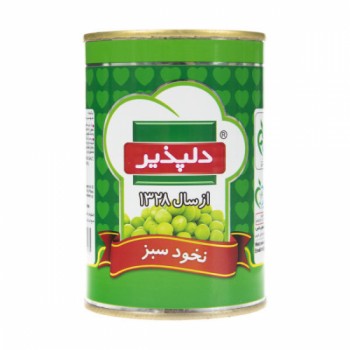 کنسرو نخود سبز دلپذير 420 گرمي