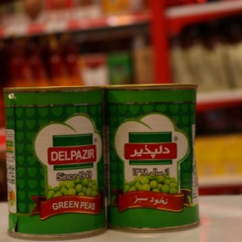 کنسرو نخود سبز دلپذير 420 گرمي