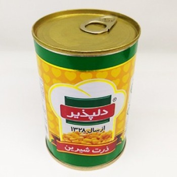 کنسرو ذرت شيرين دلپذير 415 گرمي