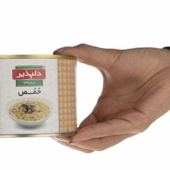 کنسرو حمص دلپذير 482 گرمي
