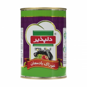 خوراک بادمجان دلپذير 410 گرمي