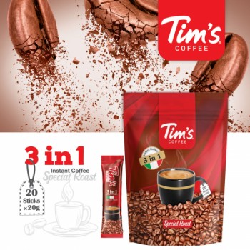 نسکافه 3in1 Tims بسته50عددي20 گرمي