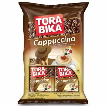 کاپوچينو تورابيکا بسته 20*25 گرمي