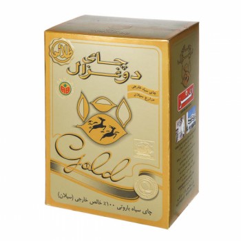 چاي سياه باروتي زرين سيلان دوغزال 500 گرمي