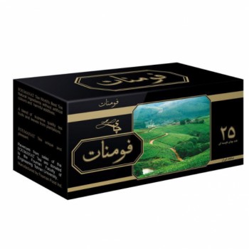 چاي کيسه اي فومنات بسته 25 عددي