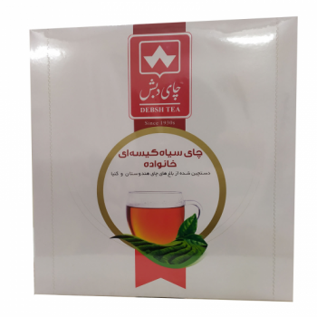 چاي سياه کيسه اي ساده دبش 100 عددي