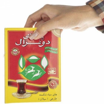 چاي سياه خارجي سيلان دوغزال ساده 250 گرمي
