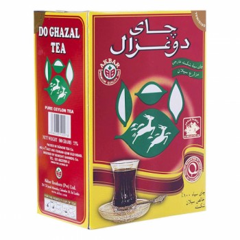 چاي سياه شکسته خارجي سيلان دوغزال500 گرمي