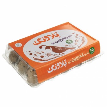 تخم بلدرچين تلاونگ بسته 15 عددي