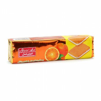 بيسکويت کرمدار با طعم پرتقال شيرين عسل 120 گرمي