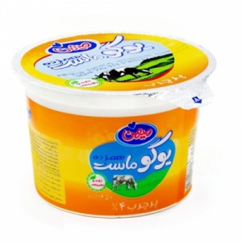 يوگو ماست پرچرب ميهن 450 گرمي