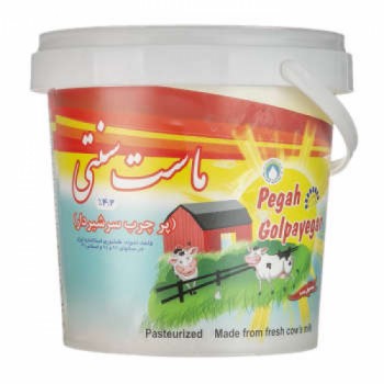 ماست سنتي سطلي پرچرب پگاه گلپايگان 1400 گرمي