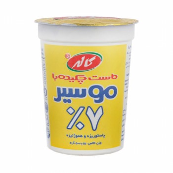 ماست چکيده با موسير 7 درصد چربي کاله 500 گرمي