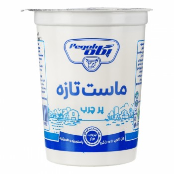 ماست تازه پرچرب پگاه 500 گرمي