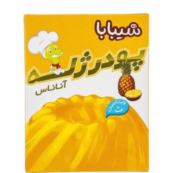 پودر ژله آناناس شيبابا 100 گرمي