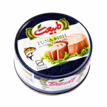 کنسرو تن ماهي در روغن طبيعت 180 گرمي