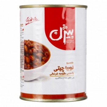 کنسرو لوبيا چيتي با سس گوجه بيژن 380 گرمي