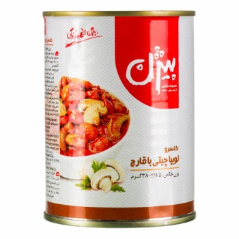 کنسرو لوبيا چيتي با سس گوجه بيژن 380 گرمي