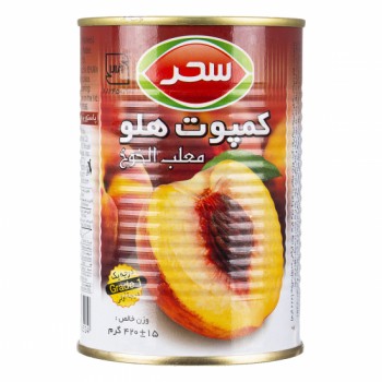 کمپوت هلو سحر 420 گرمي