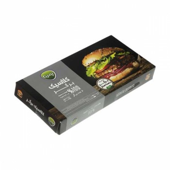 همبرگر کلاسيک 100%گوشت  پمينا کاله 4عددي