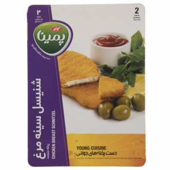 شنيسل سينه مرغ پمينا کاله 400 گرمي