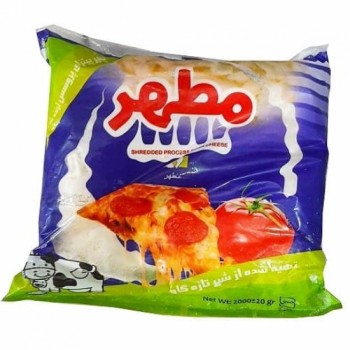 پنير پيتزا پروسس رنده شده مطهر 2000 گرمي