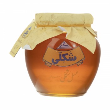 عسل طبيعي شکلي شيشه کوزه اي  500 گرمي