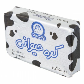 کره پاستوريزه حيواني پاکبان 50 گرمي
