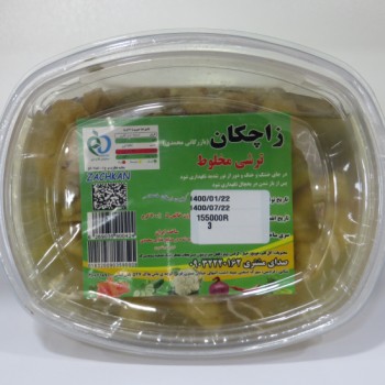 ترشي مخلوط پت زاچکان 700گرمي