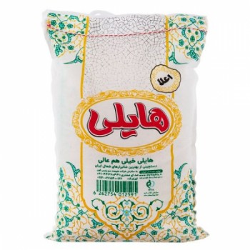 برنج ايراني فجر درجه 1 هايلي 5 کيلوگرمي