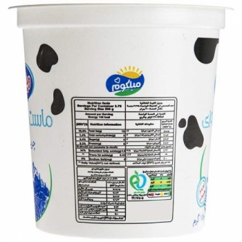 ماست خامه اي چربي 6% ميهن 750 گرمي
