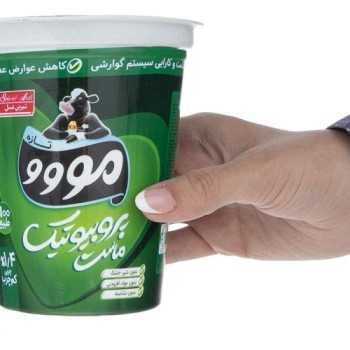 ماست پروبيوتيک کم چرب مووو شيرين عسل 700 گرمي  