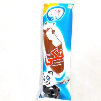بستني وانيلي با روکش شکلات پاندا 45 گرمي
